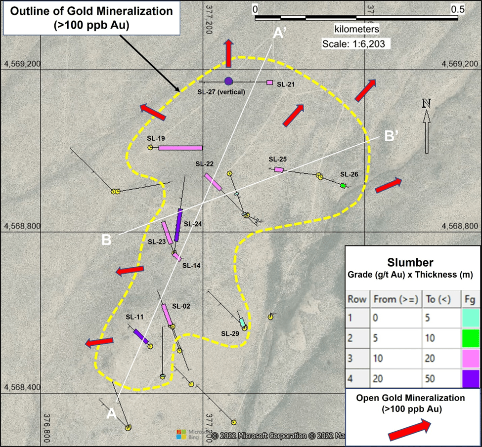 NV Gold Corporation, Thursday, May 19, 2022, Press release picture