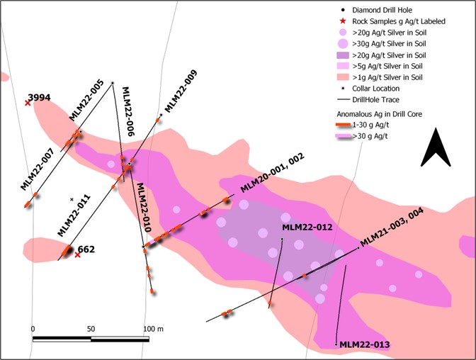 Mayo Lake Minerals Inc., Monday, December 19, 2022, Press release picture