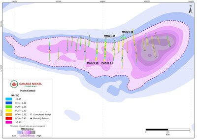 Figure 4 - Mann Central (CNW Group/Canada Nickel Company Inc.)