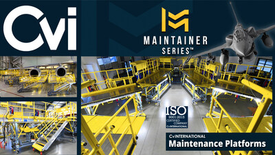 Cvi's Maintainer Series Aircraft Maintenance Stands— Elevate Your Efficiency