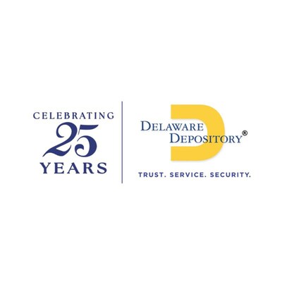 Delaware Depository Logo 25th Anniversary