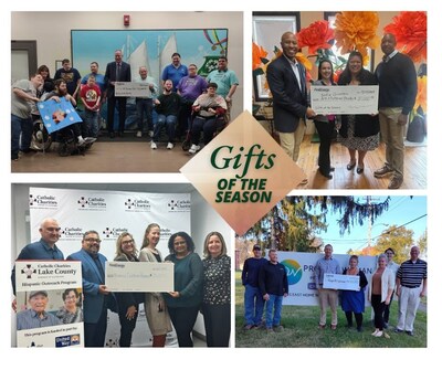 The FirstEnergy Foundation has granted “Gifts of the Season” totaling $60,000 to four nonprofits that are working to make lives better in Ohio communities served by FirstEnergy electric companies Ohio Edison, The Illuminating Company and Toledo Edison.