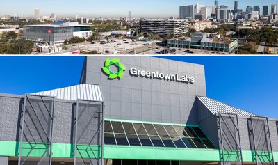 Ion District, which includes the Ion building (upper photo/left) and Greentown Labs, brings Houston's entrepreneurial, corporate and academic communities into collaborative spaces and programs.