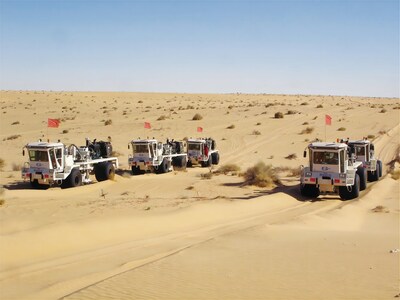 Sinopec’s First Geophysical Exploration Project in Algeria.