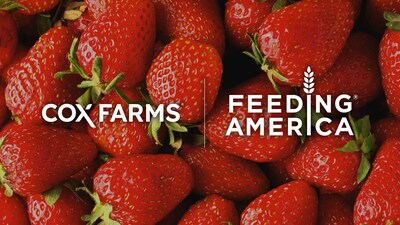 Cox Farms and Feeding America.