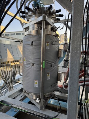 Syzygy’s ammonia-cracking reactor cell immediately hit desired performance levels and operated flawlessly during testing at a Lotte Chemical site in Ulsan, South Korea.