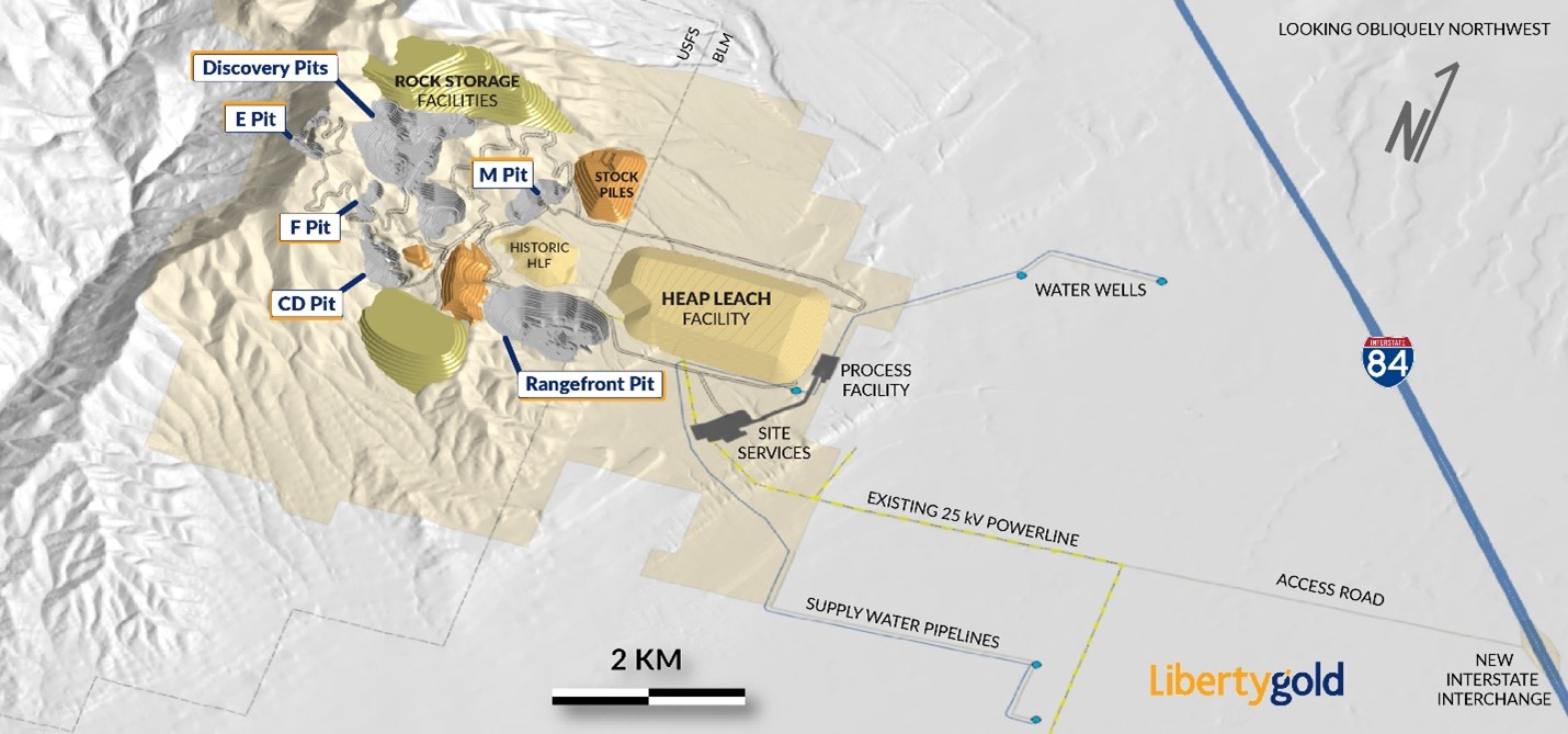 Black Pine Draft Mine Plan of Operations General Site Layout