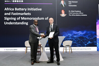 Fastmarkets and Africa Battery Initiative signing of MOU