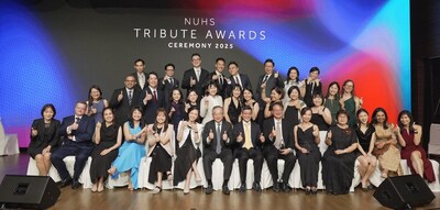 The NUHS Tribute Awards Ceremony 2025 celebrates excellence in patient care, research and education. Mr Gan Kim Yong, Deputy Prime Minister and Minister for Trade and Industry attended the event as Guest of Honour.