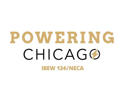 Powering Chicago Logo (PRNewsfoto/Powering Chicago)