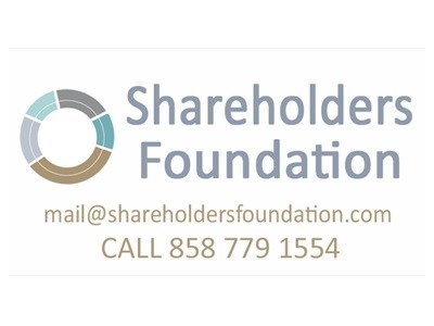 Shareholders Foundation
mail@shareholdersfoundation.com
(8585)779-1554 (PRNewsfoto/Shareholders Foundation, Inc.)