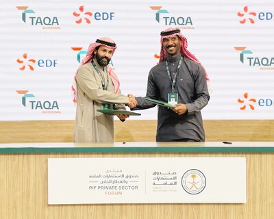 EDF and TAQA Geothermal Sign Landmark MoU to Advance Geothermal Energy in Saudi Arabia