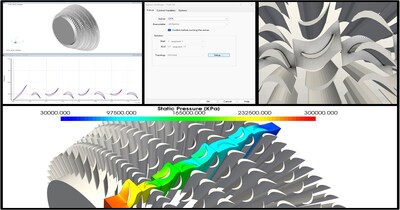 Integration of Ansys TurboGrid and Ansys CFX into Concepts NREC's AxCent user interface