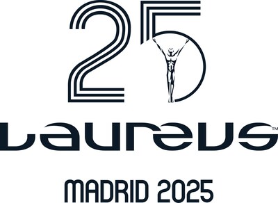 Laureus World Sports Award Logo Celebrating 25 Years