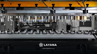 Transfer die manufactured by Layana for metal stamping production for OEM clients at Layana Factory.